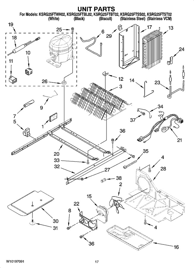 Diagram for KSRG25FTWH02