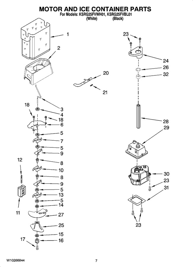 Diagram for KSRG25FVWH01