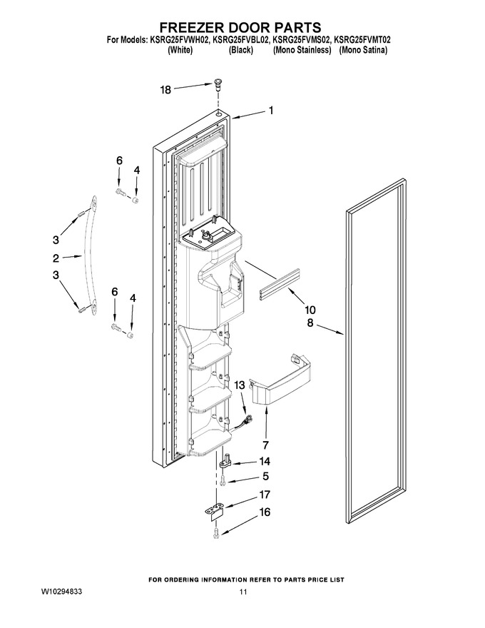 Diagram for KSRG25FVBL02