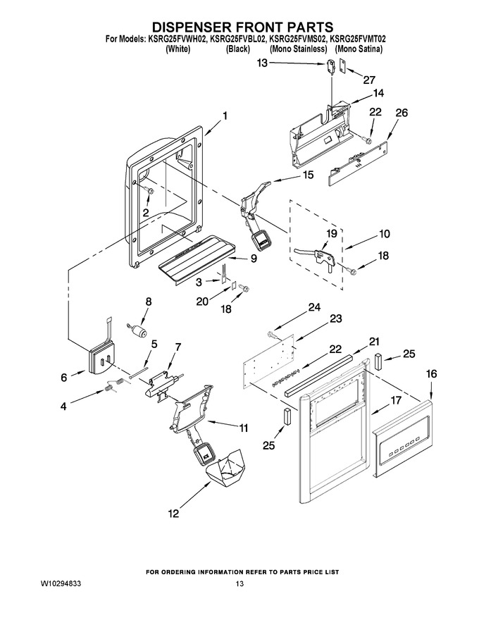 Diagram for KSRG25FVWH02