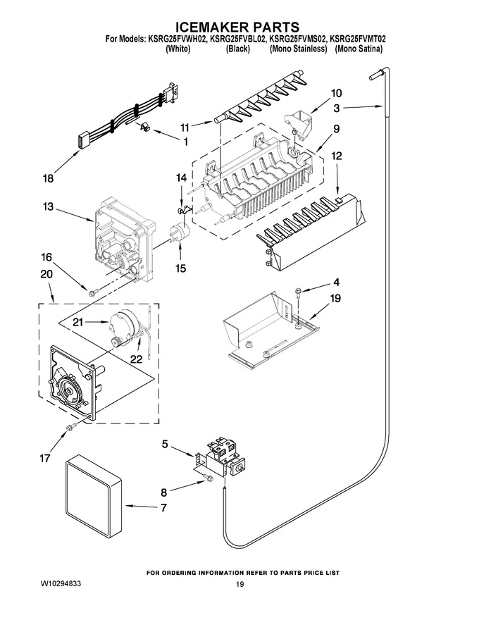 Diagram for KSRG25FVMT02