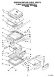 Diagram for 03 - Refrigerator Shelf Parts