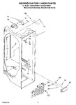 Diagram for 02 - Refrigerator Liner Parts