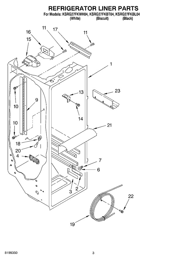 Diagram for KSRG27FKBL04