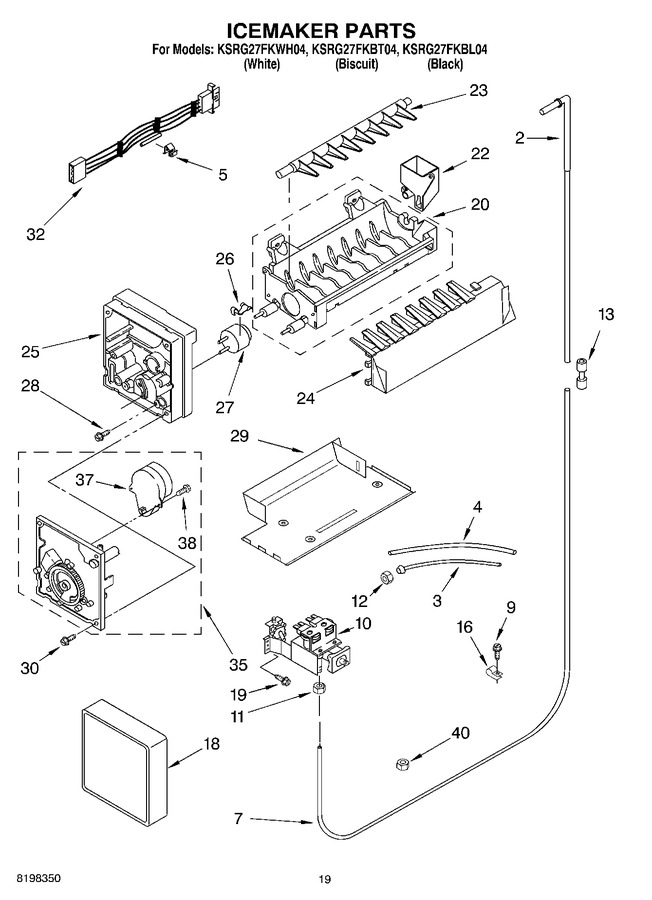 Diagram for KSRG27FKBL04