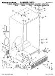 Diagram for 01 - Cabinet Parts