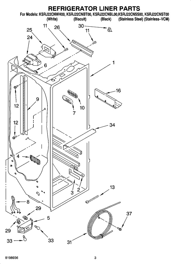 Diagram for KSRJ22CNWH00