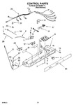Diagram for 12 - Control Parts, Parts Not Illustrated
