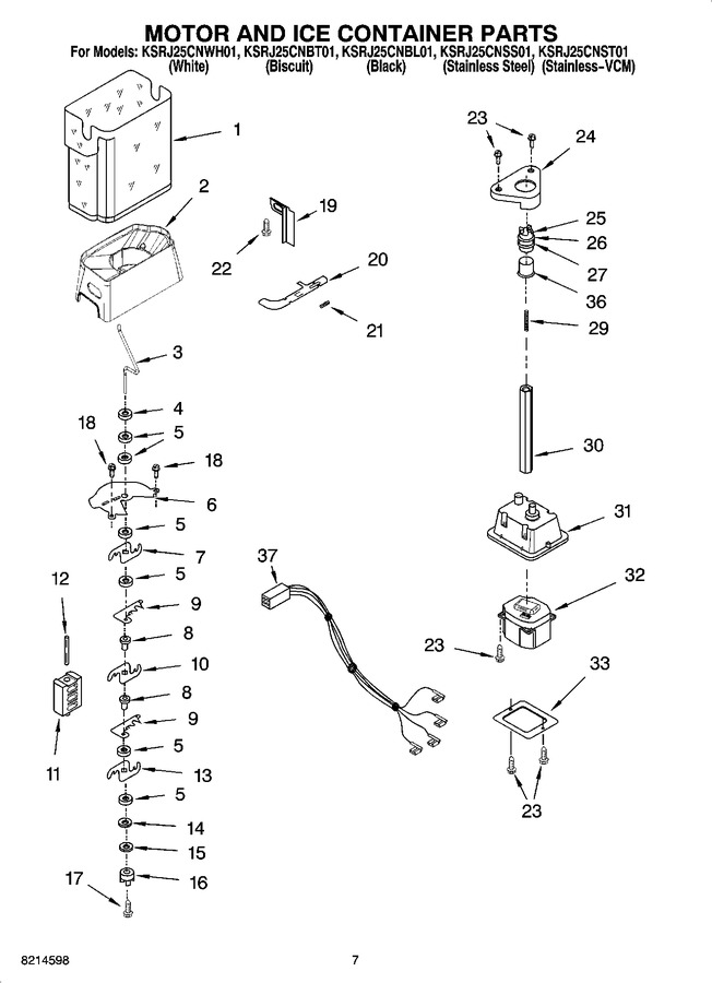 Diagram for KSRJ25CNST01