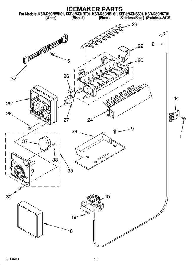 Diagram for KSRJ25CNST01
