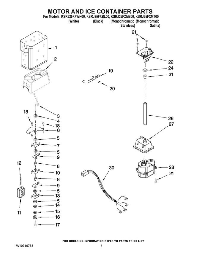 Diagram for KSRJ25FXMT00