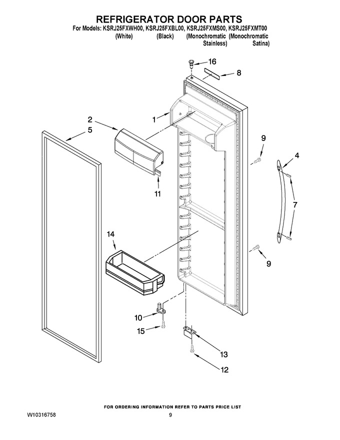 Diagram for KSRJ25FXMS00