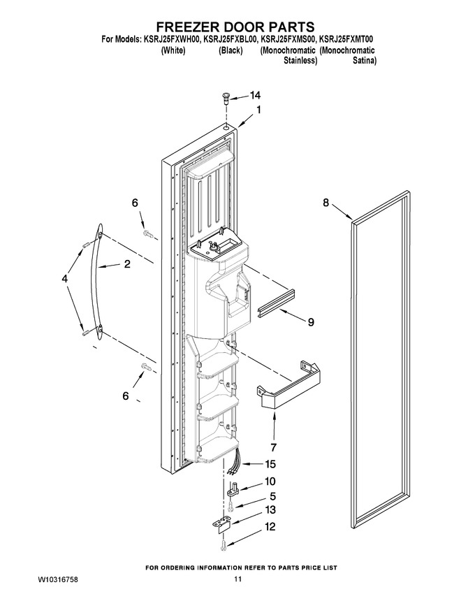 Diagram for KSRJ25FXMS00