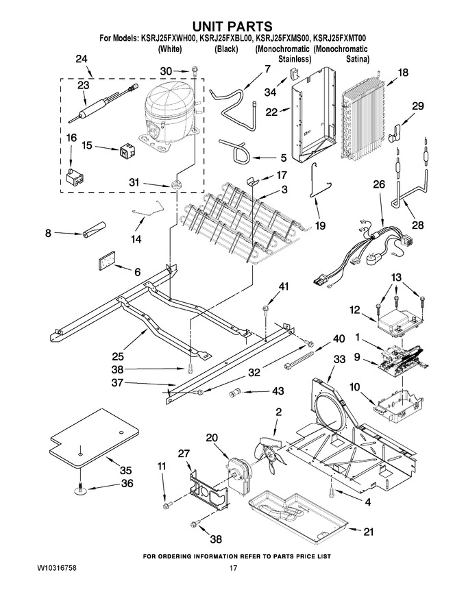Diagram for KSRJ25FXMS00