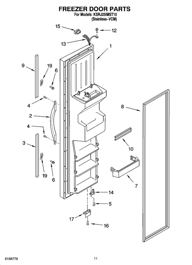 Diagram for KSRJ25IMST10