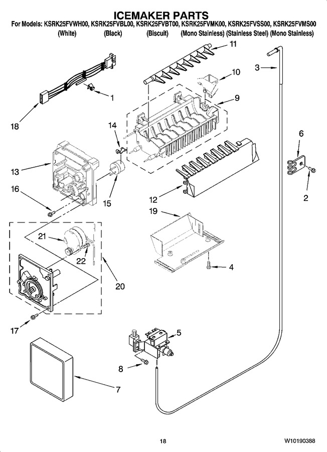 Diagram for KSRK25FVSS00