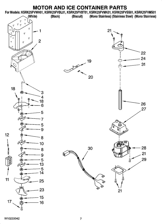 Diagram for KSRK25FVBT01
