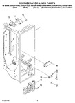 Diagram for 02 - Refrigerator Liner Parts