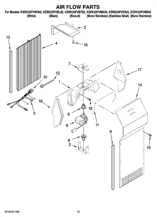 Diagram for KSRK25FVWH02