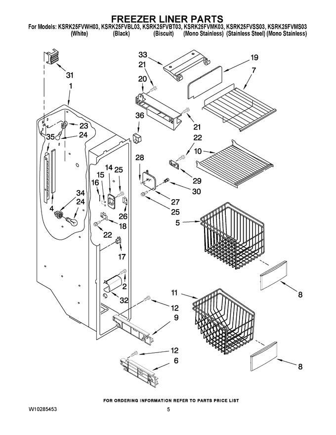 Diagram for KSRK25FVMS03