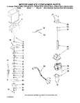 Diagram for 05 - Motor And Ice Container Parts