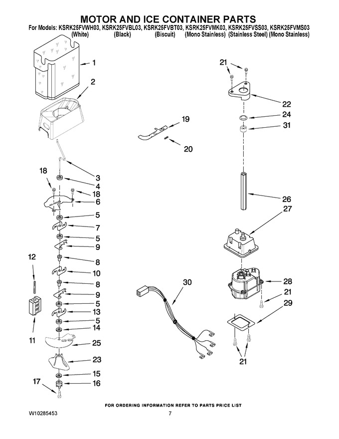 Diagram for KSRK25FVMS03