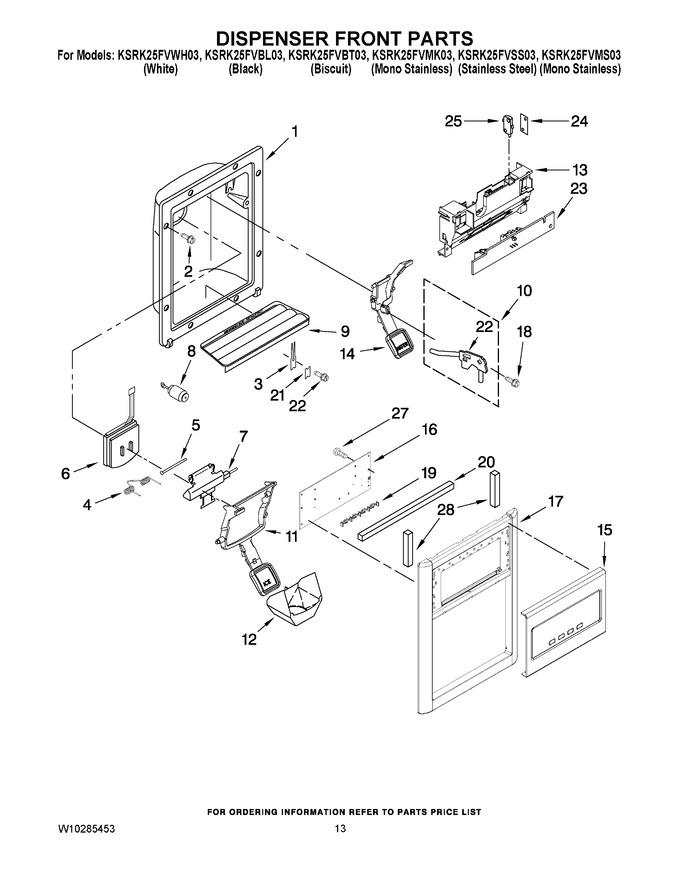 Diagram for KSRK25FVBL03
