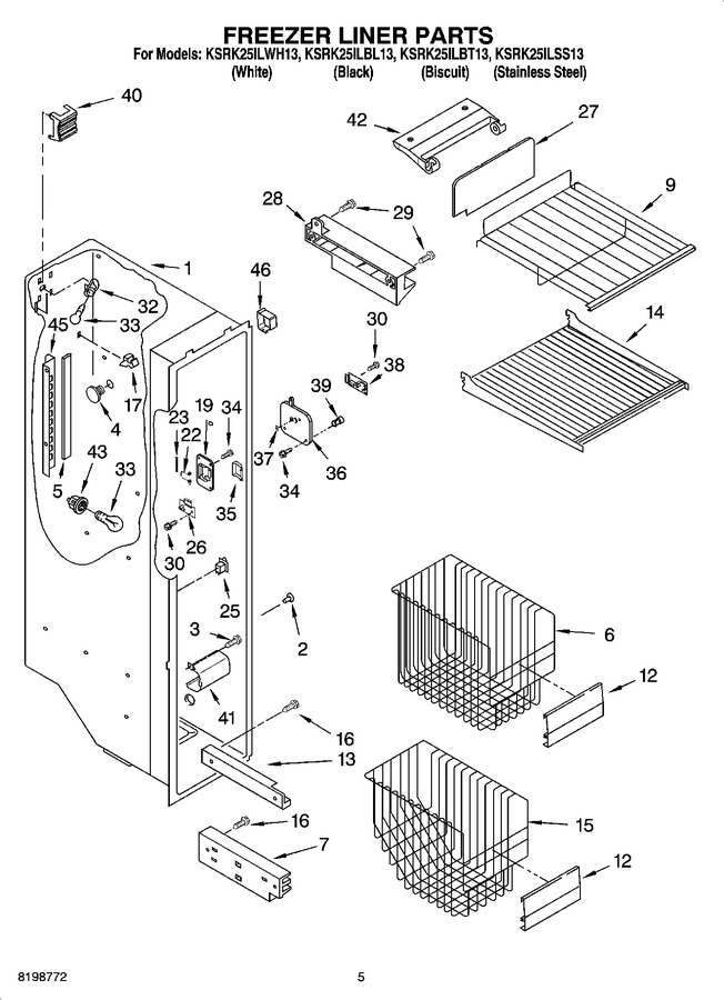 Diagram for KSRK25ILBL13