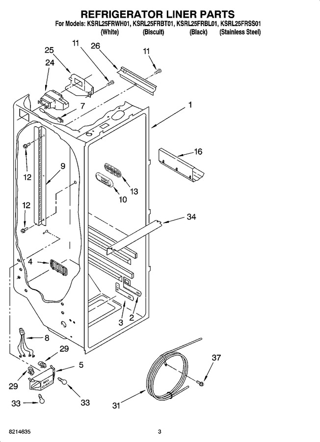 Diagram for KSRL25FRSS01
