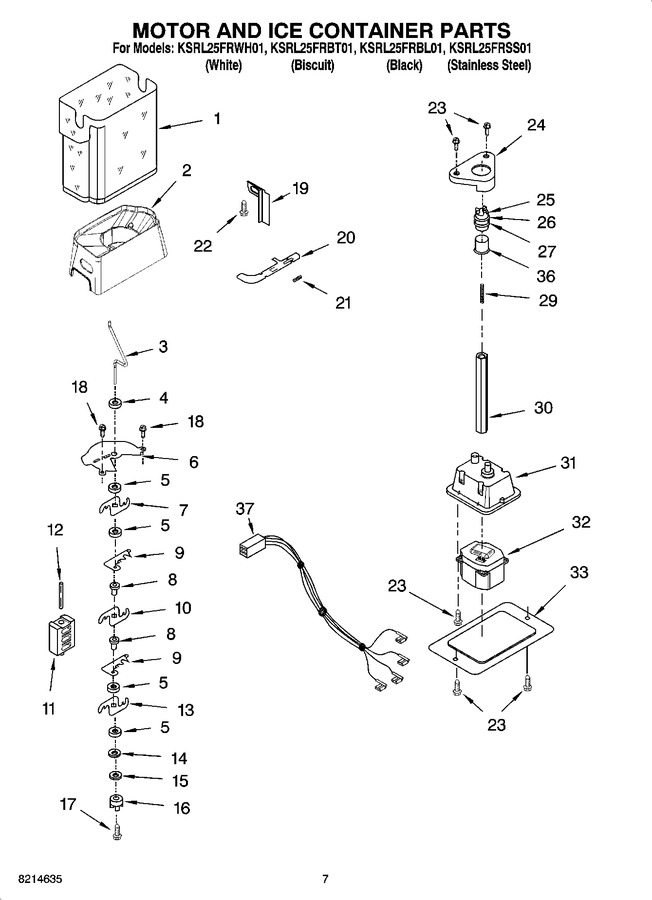 Diagram for KSRL25FRSS01