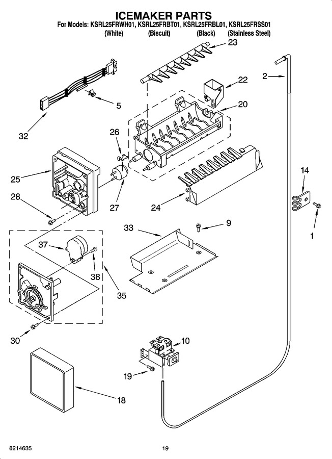 Diagram for KSRL25FRSS01
