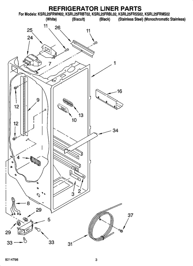 Diagram for KSRL25FRSS02
