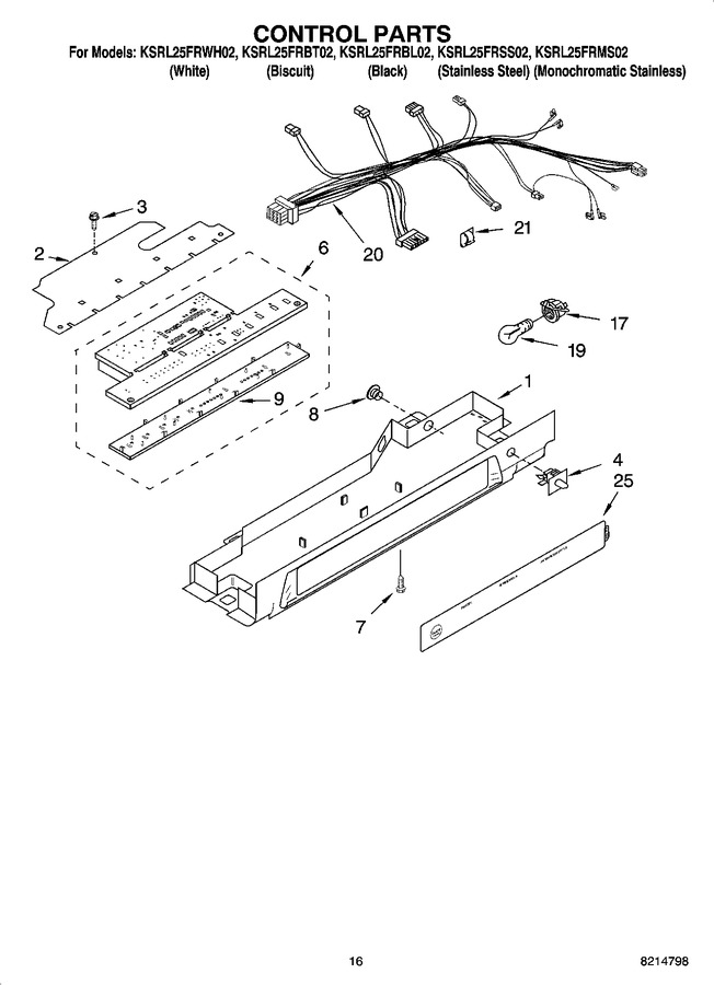 Diagram for KSRL25FRWH02