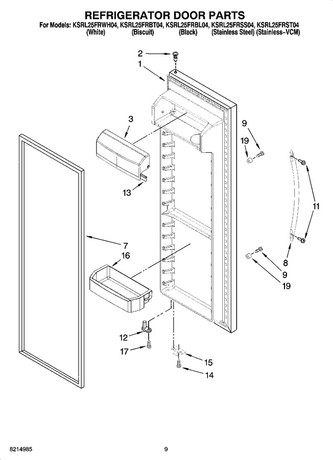 Diagram for KSRL25FRSS04