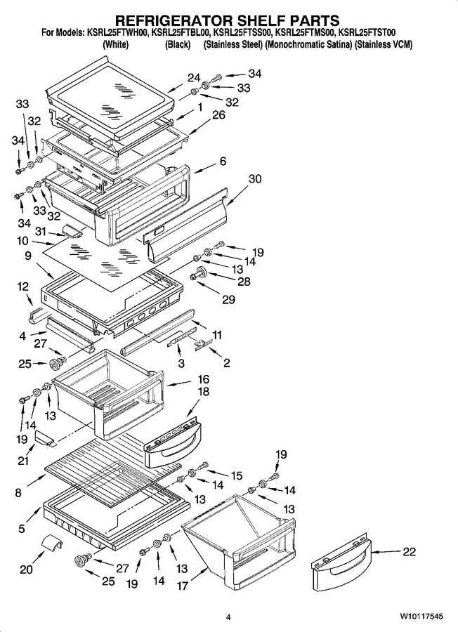Diagram for KSRL25FTSS00