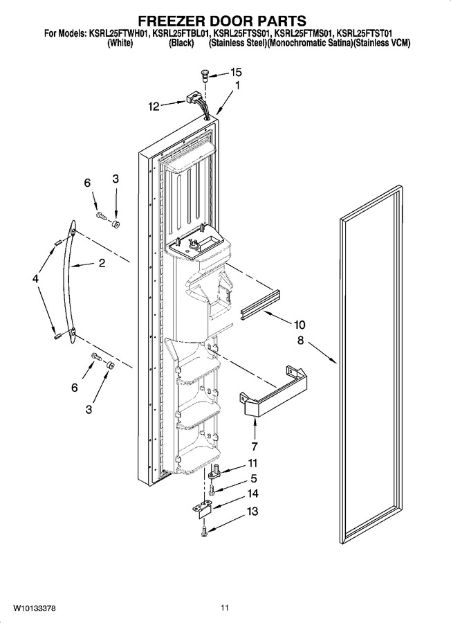 Diagram for KSRL25FTWH01