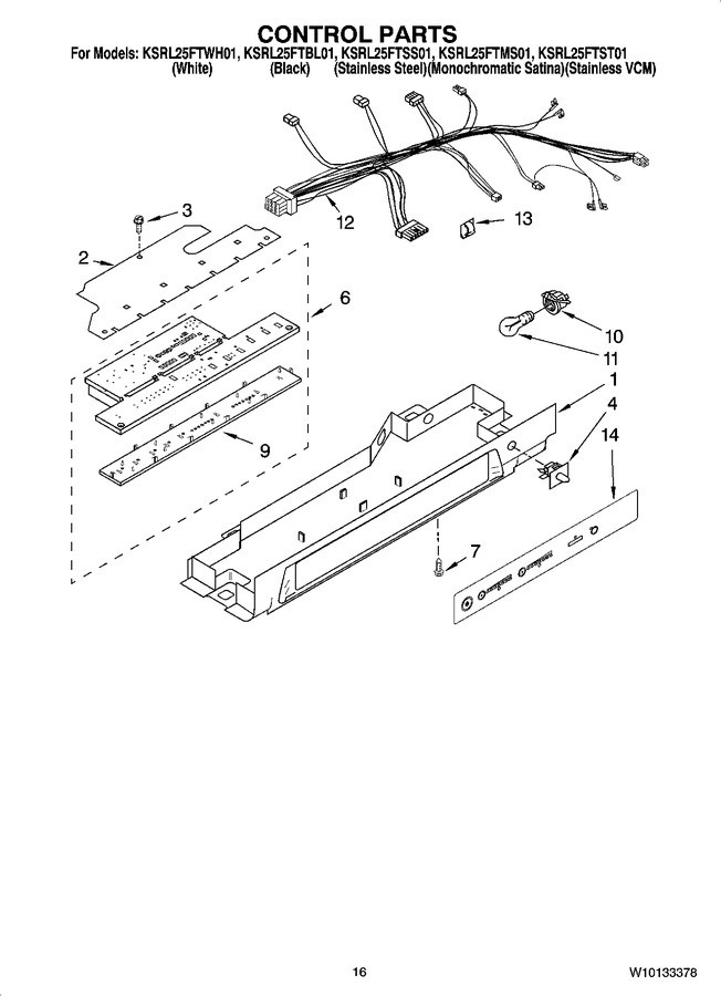 Diagram for KSRL25FTWH01