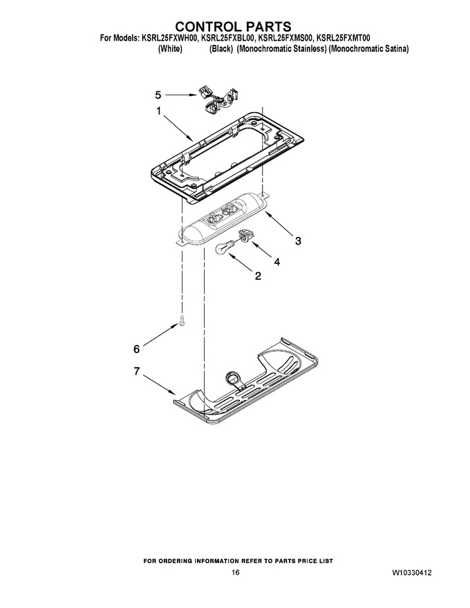 Diagram for KSRL25FXBL00
