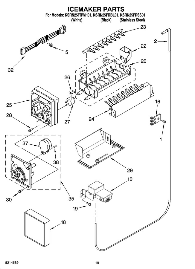 Diagram for KSRN25FRWH01
