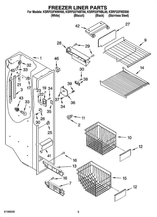 Diagram for KSRP22FNSS00