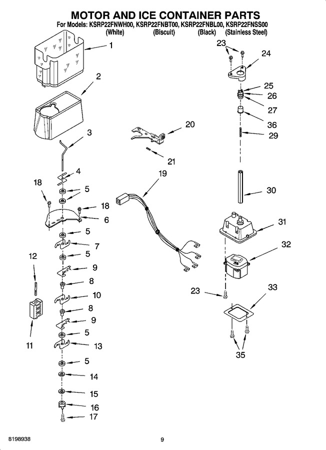 Diagram for KSRP22FNSS00