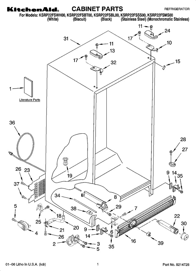 Diagram for KSRP22FSWH00