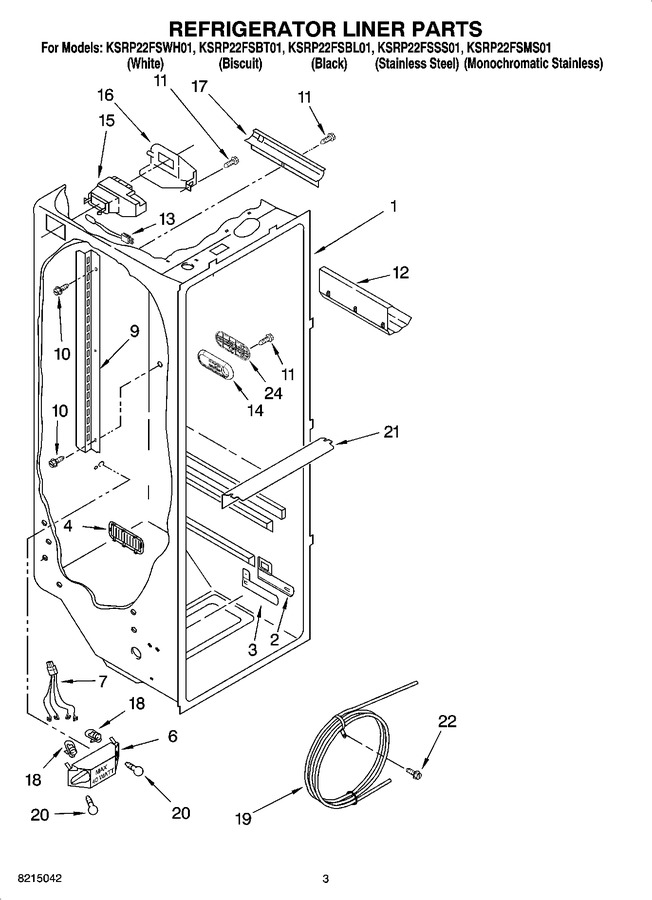 Diagram for KSRP22FSMS01
