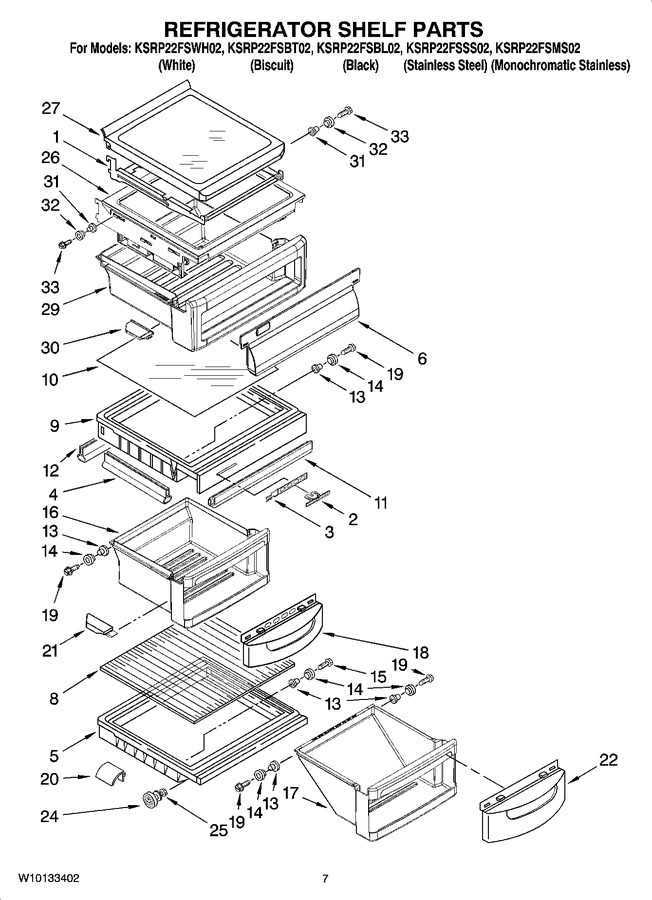 Diagram for KSRP22FSBL02