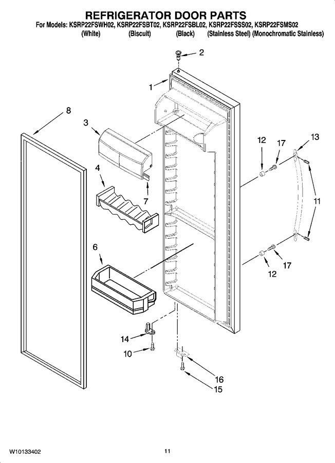 Diagram for KSRP22FSBL02
