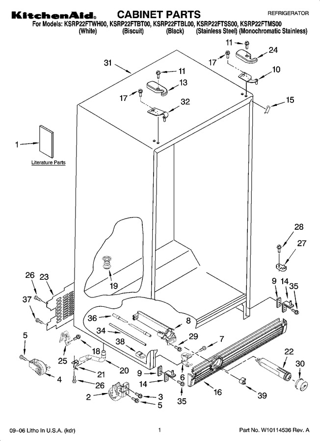 Diagram for KSRP22FTWH00