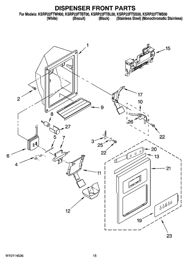 Diagram for KSRP22FTBT00