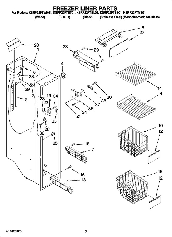 Diagram for KSRP22FTSS01
