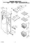Diagram for 04 - Freezer Liner Parts