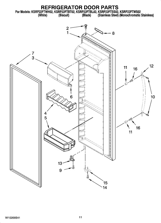 Diagram for KSRP22FTWH02
